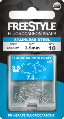 Spro Freestyle Stainless Steel Fluorocarbon Snaps